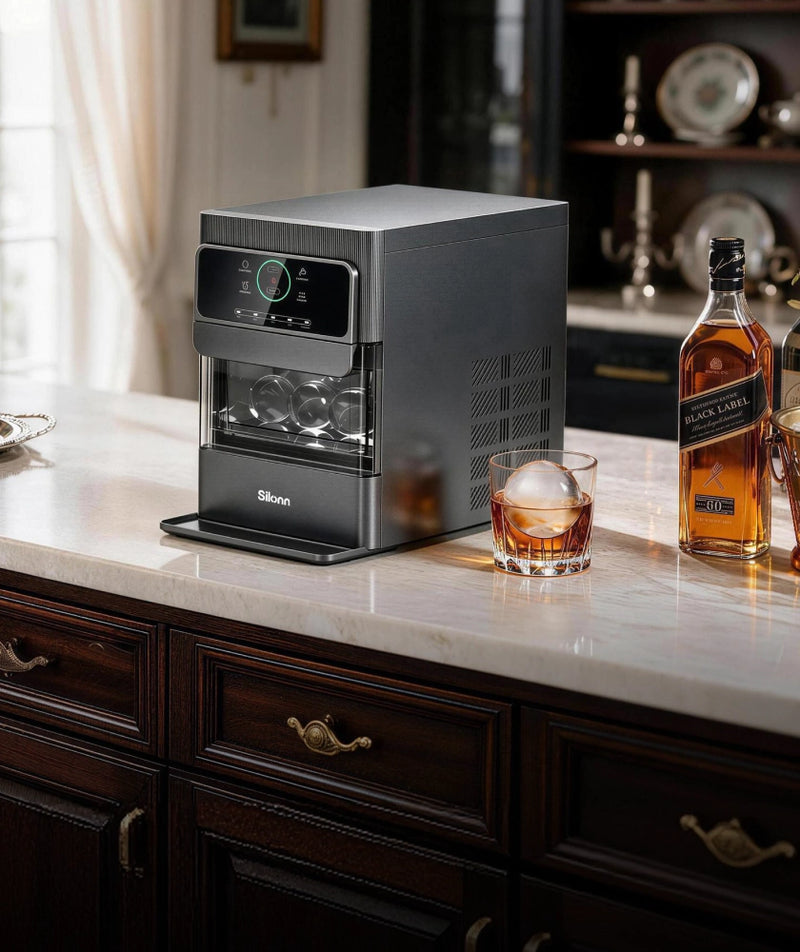 Giant Crystal-Clear Sphere Ice Maker