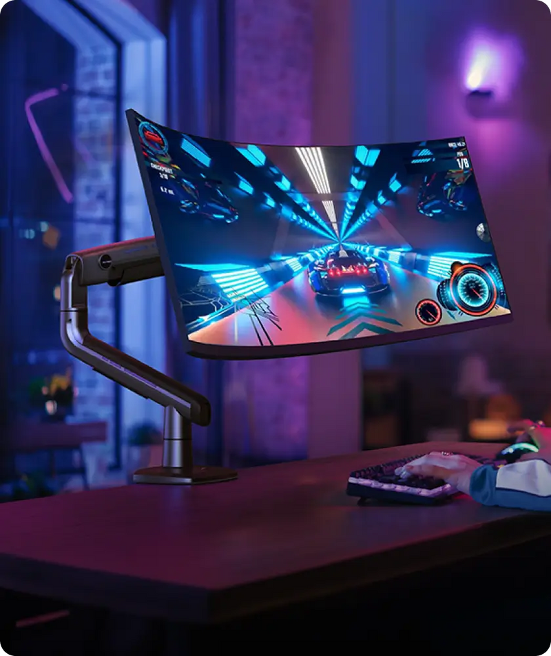 TitanLift™ Heavy-Duty Monitor Arm