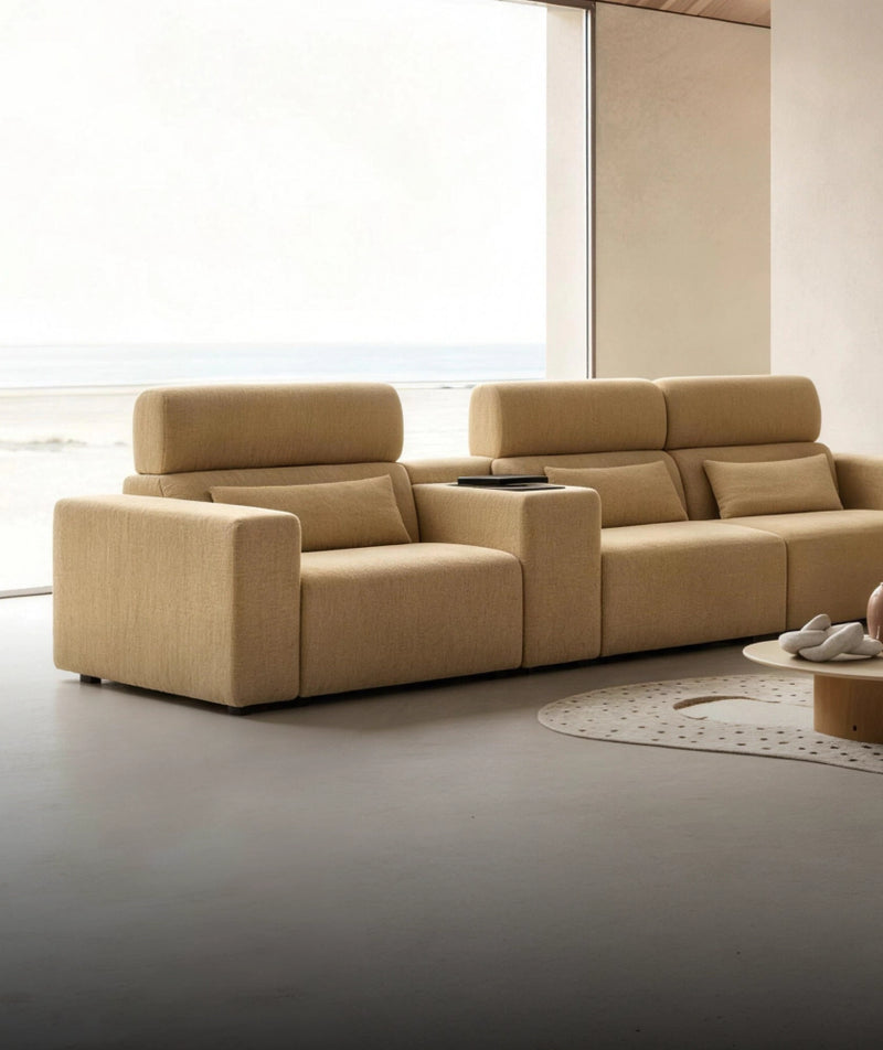 Wall-Hugger Zero-Gravity Power Recliner Sofa